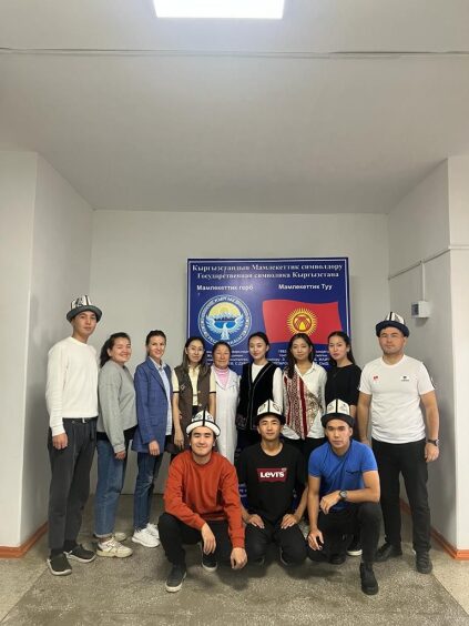 Празднование Дня калпака с 6 курсом педиатрического факультета