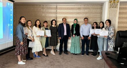 Студенты и ординаторы КГМА прошли практику в фармацевтической компании ООО «Dentafill Plyus» г. Ташкент