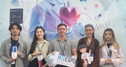 Кафедра КГМА совместно со студентами посетили выставку «Med-EXPO»