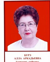 Бурэ Алла Аркадьевна