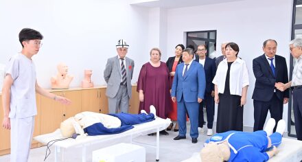 Торжественное открытие нового корпуса КГМА