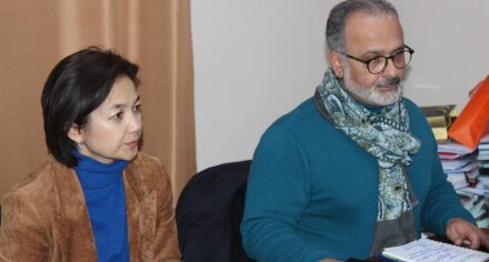 Итоговая встреча ректора КГМА с профессором П.Эфтехари